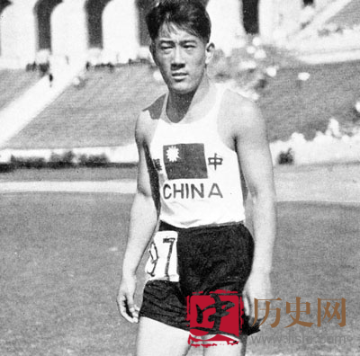 第一次参加奥运会的旧中国运动员是谁